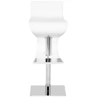 Portland Adjustable Stool in WHITE by Nuevo