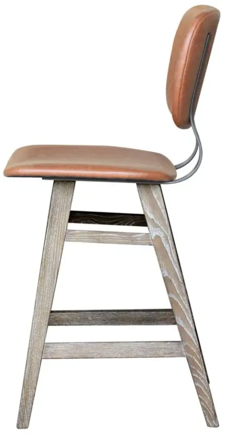 Fraser Counter Stool in Tan Brown by LH Imports Ltd