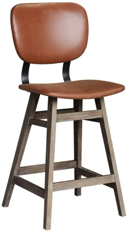 Fraser Counter Stool in Tan Brown by LH Imports Ltd
