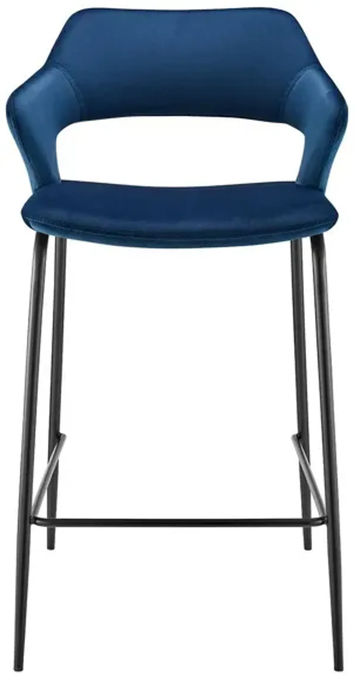 Vidar Counter Stool in Blue by EuroStyle