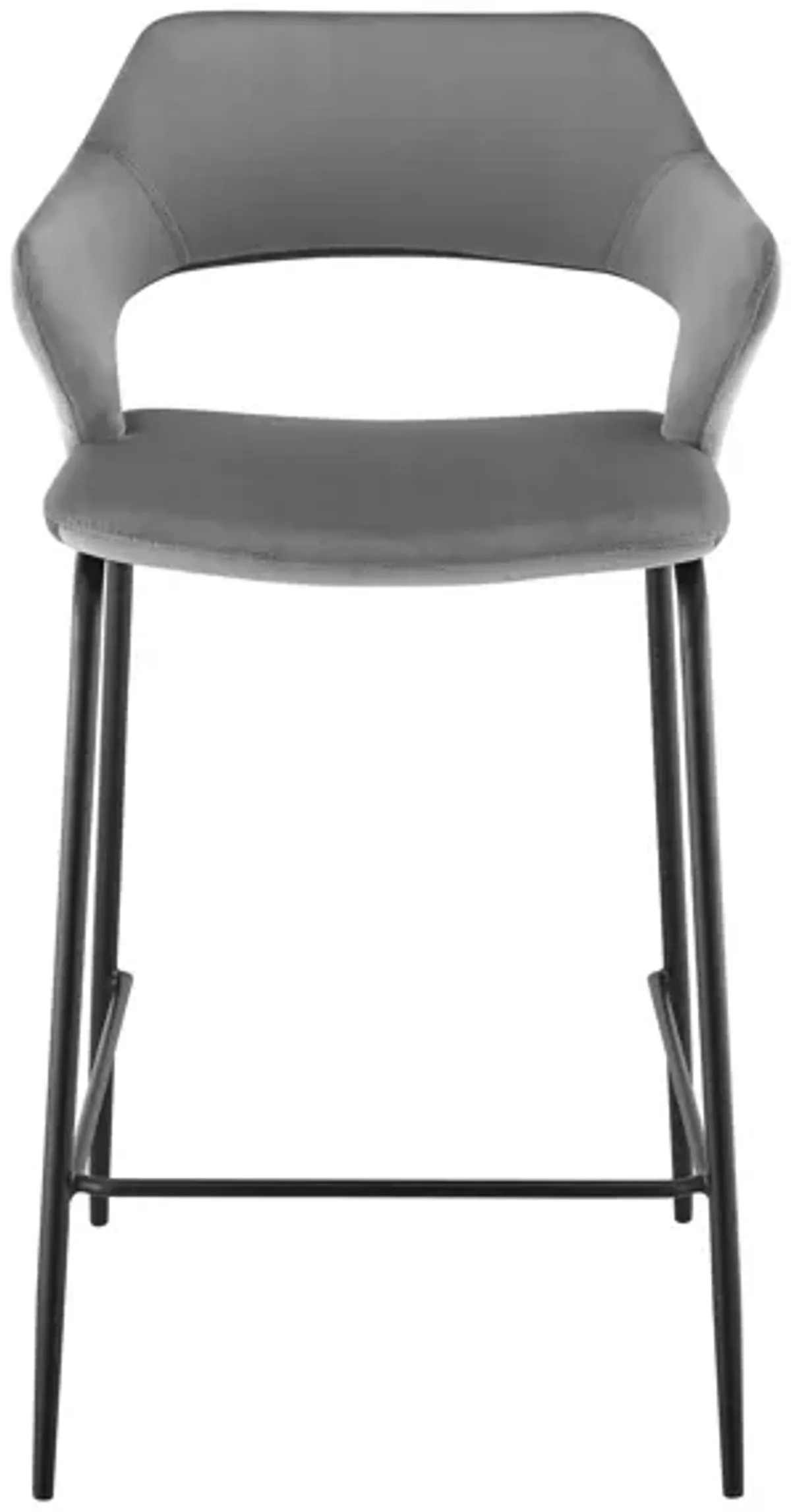 Vidar Counter Stool in Gray by EuroStyle