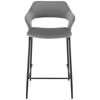 Vidar Counter Stool in Gray by EuroStyle