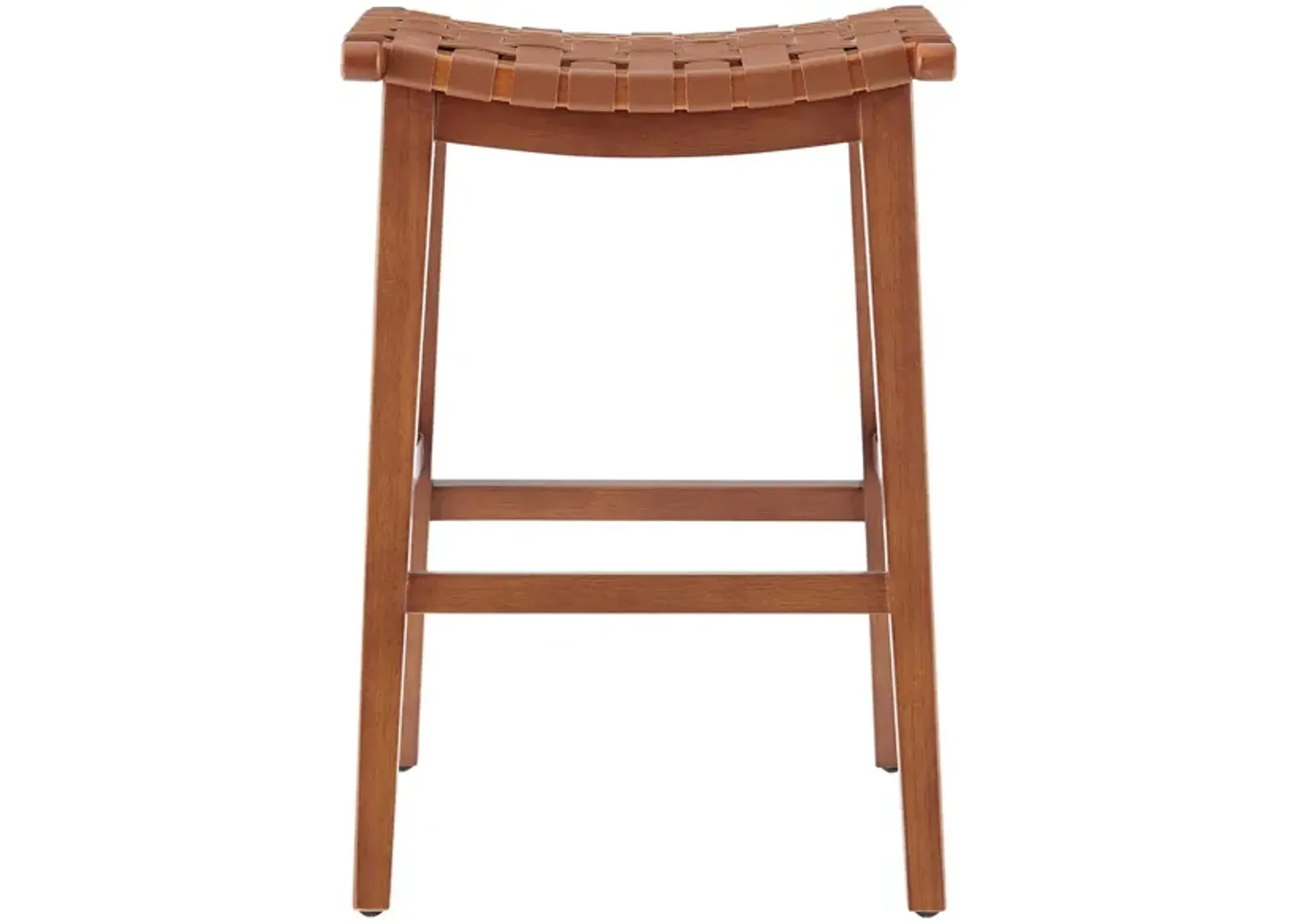 Marco Backless Counter Stool in Ochre Brown by New Pacific Direct