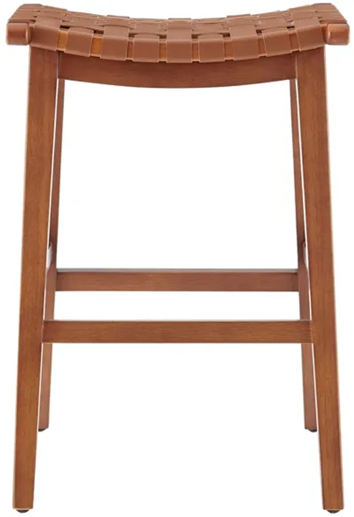 Marco Backless Counter Stool in Ochre Brown by New Pacific Direct