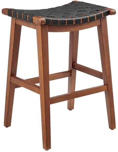 Marco Backless Counter Stool in Black by New Pacific Direct