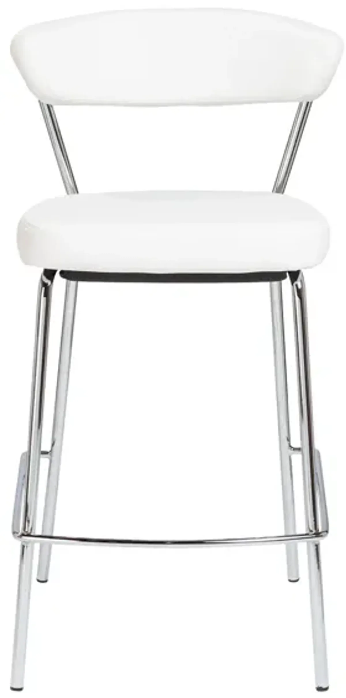 Draco Counter Stool (2 PC.) in White by EuroStyle