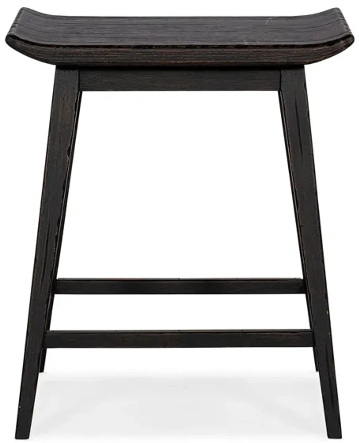 Commerce & Market Stool in Black wood by Hooker Furniture