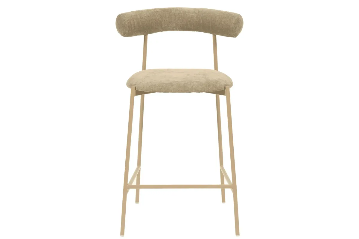 Liliana Counter Stool in Taupe by Tov Furniture