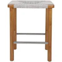 Elio Counter Stool in Natural/Sand Lace by New Pacific Direct
