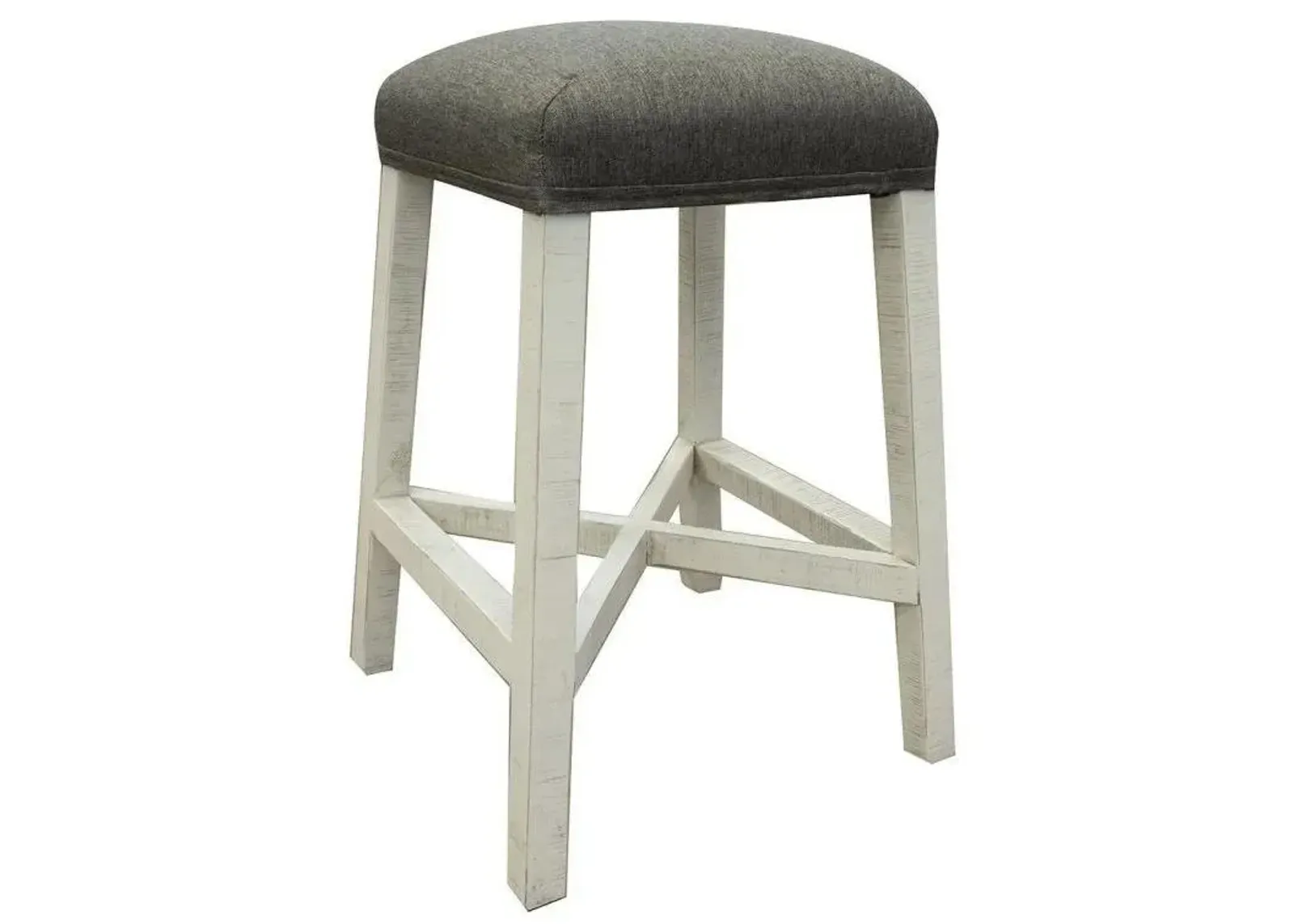 Stone Stool in Ivory by International Furniture Direct