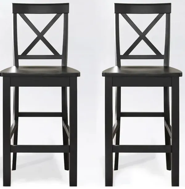 X-Back Bar Stool - Set of 2