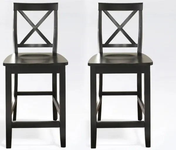 X-Back Counter Stool - Set of 2