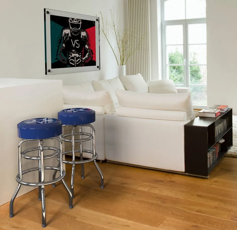 NFL Backless Swivel Bar Stool in Dallas Cowboys by Imperial International