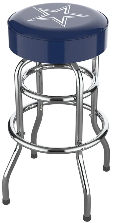 NFL Backless Swivel Bar Stool in Dallas Cowboys by Imperial International