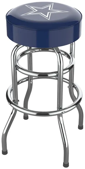 NFL Backless Swivel Bar Stool in Dallas Cowboys by Imperial International