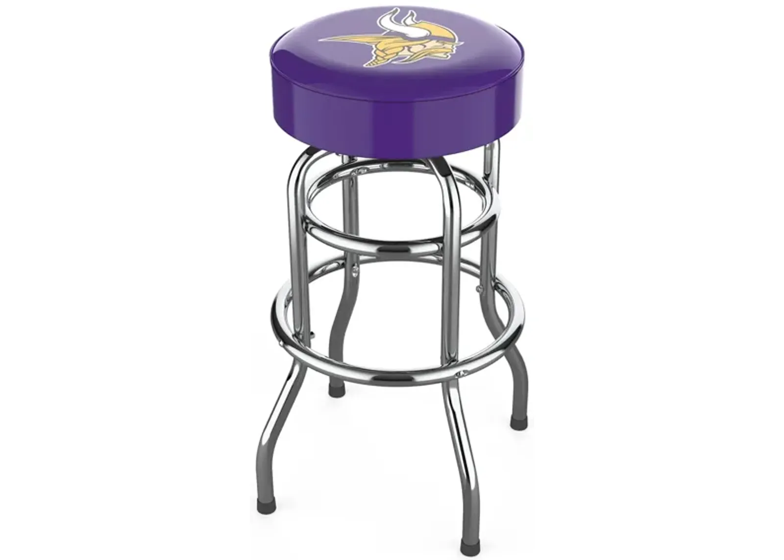 NFL Backless Swivel Bar Stool in Minnesota Vikings by Imperial International