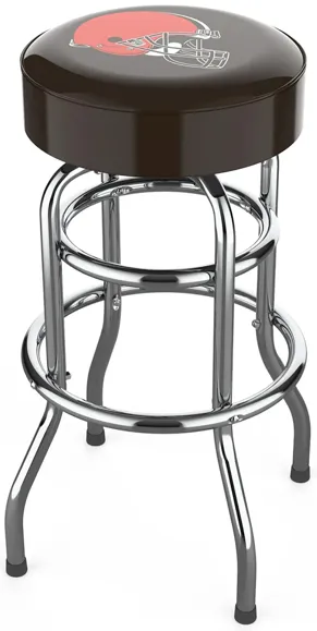 NFL Backless Swivel Bar Stool in Cleveland Browns by Imperial International