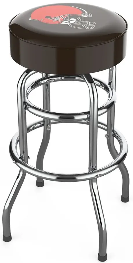 NFL Backless Swivel Bar Stool in Cleveland Browns by Imperial International