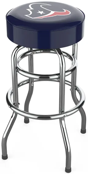 NFL Backless Swivel Bar Stool in Houston Texans by Imperial International