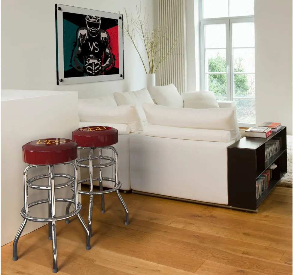 NFL Backless Swivel Bar Stool in Washington Commanders by Imperial International