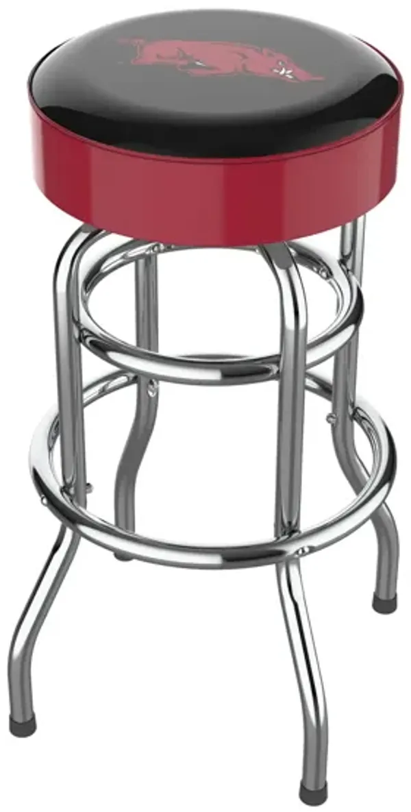 NCAA Backless Swivel Bar Stool