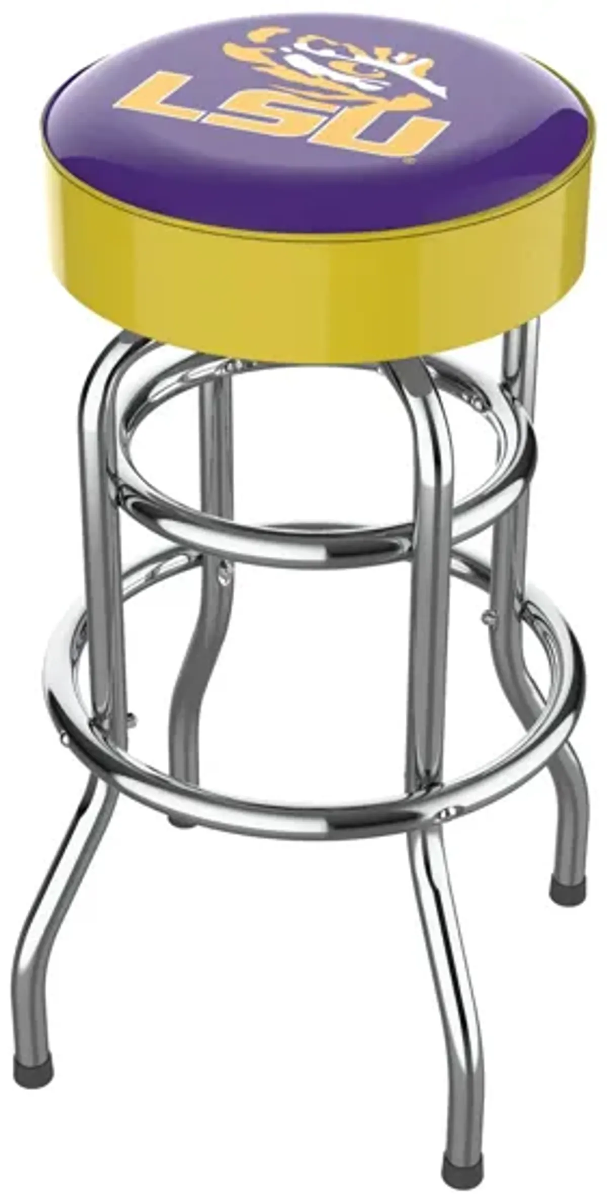 NCAA Backless Swivel Bar Stool