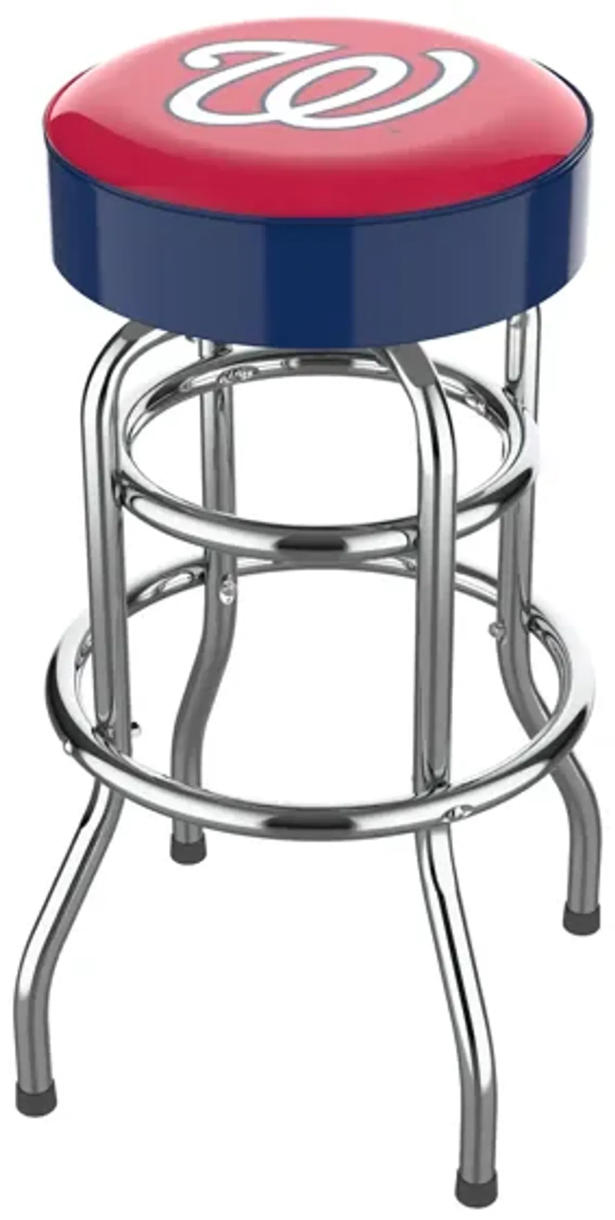 MLB Backless Swivel Bar Stool