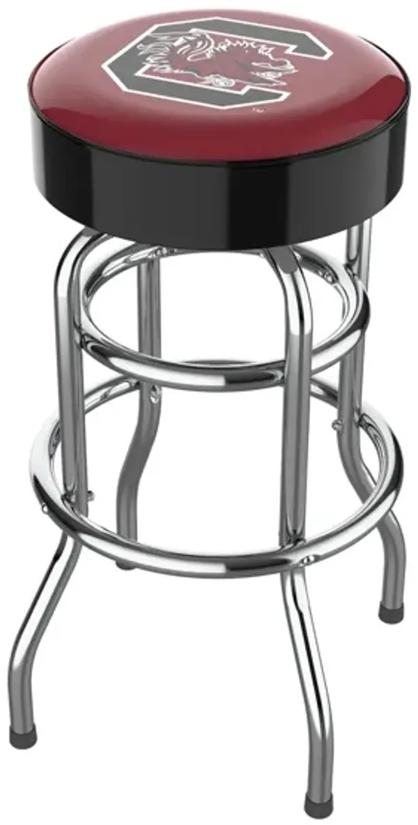 NCAA Backless Swivel Bar Stool