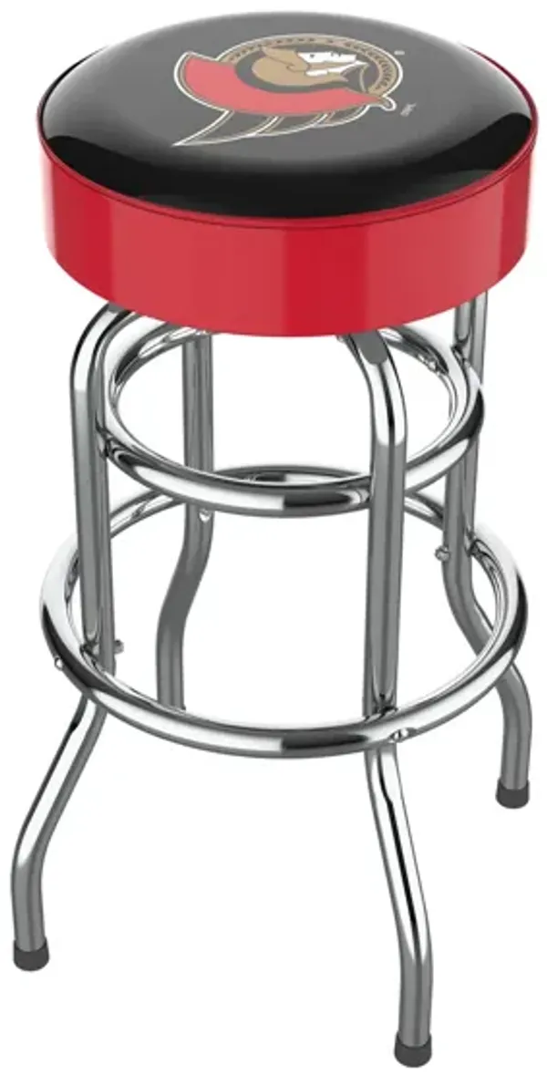 NHL Backless Swivel Bar Stool