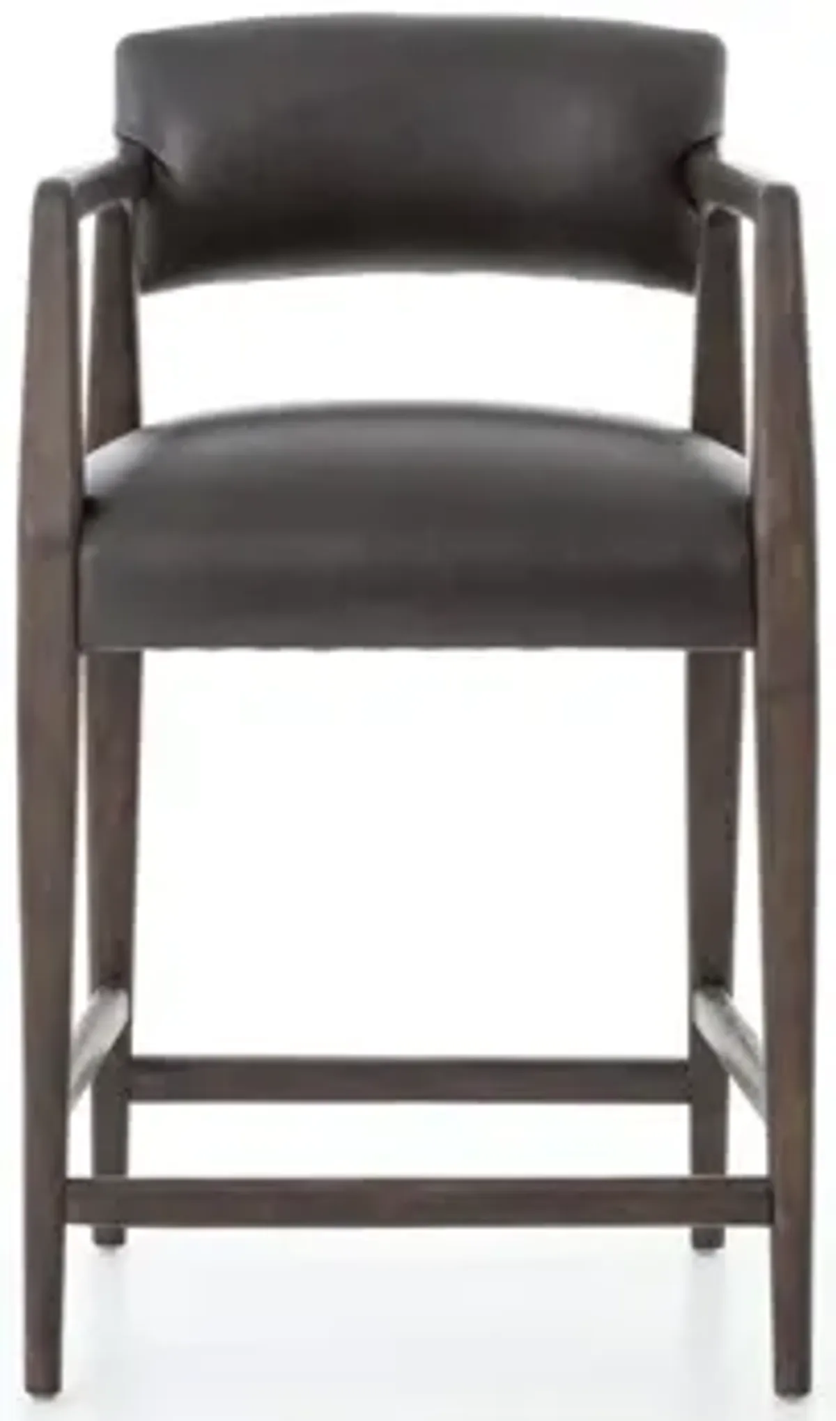 Tyler Counter Stool in Chaps Ebony by Four Hands