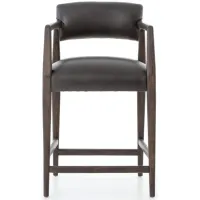 Tyler Counter Stool in Chaps Ebony by Four Hands
