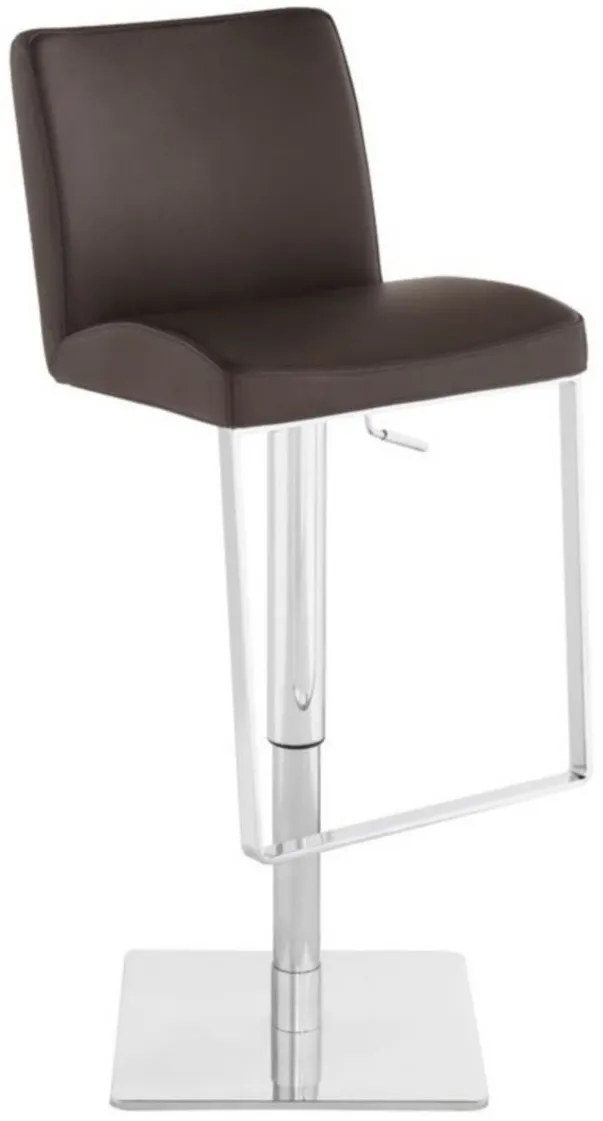 Matteo Adjustable Stool in BROWN by Nuevo