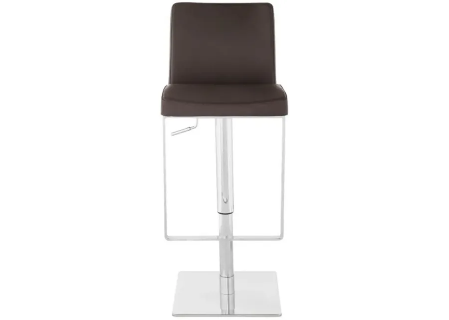 Matteo Adjustable Stool in BROWN by Nuevo