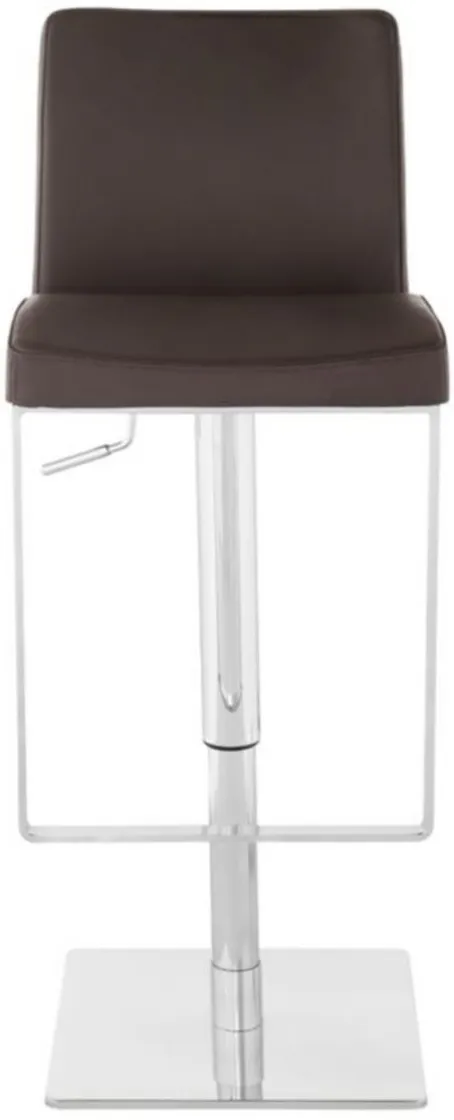 Matteo Adjustable Stool in BROWN by Nuevo