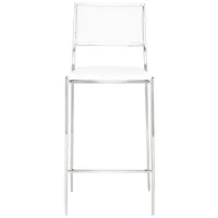 Aaron Counter Stool in WHITE by Nuevo