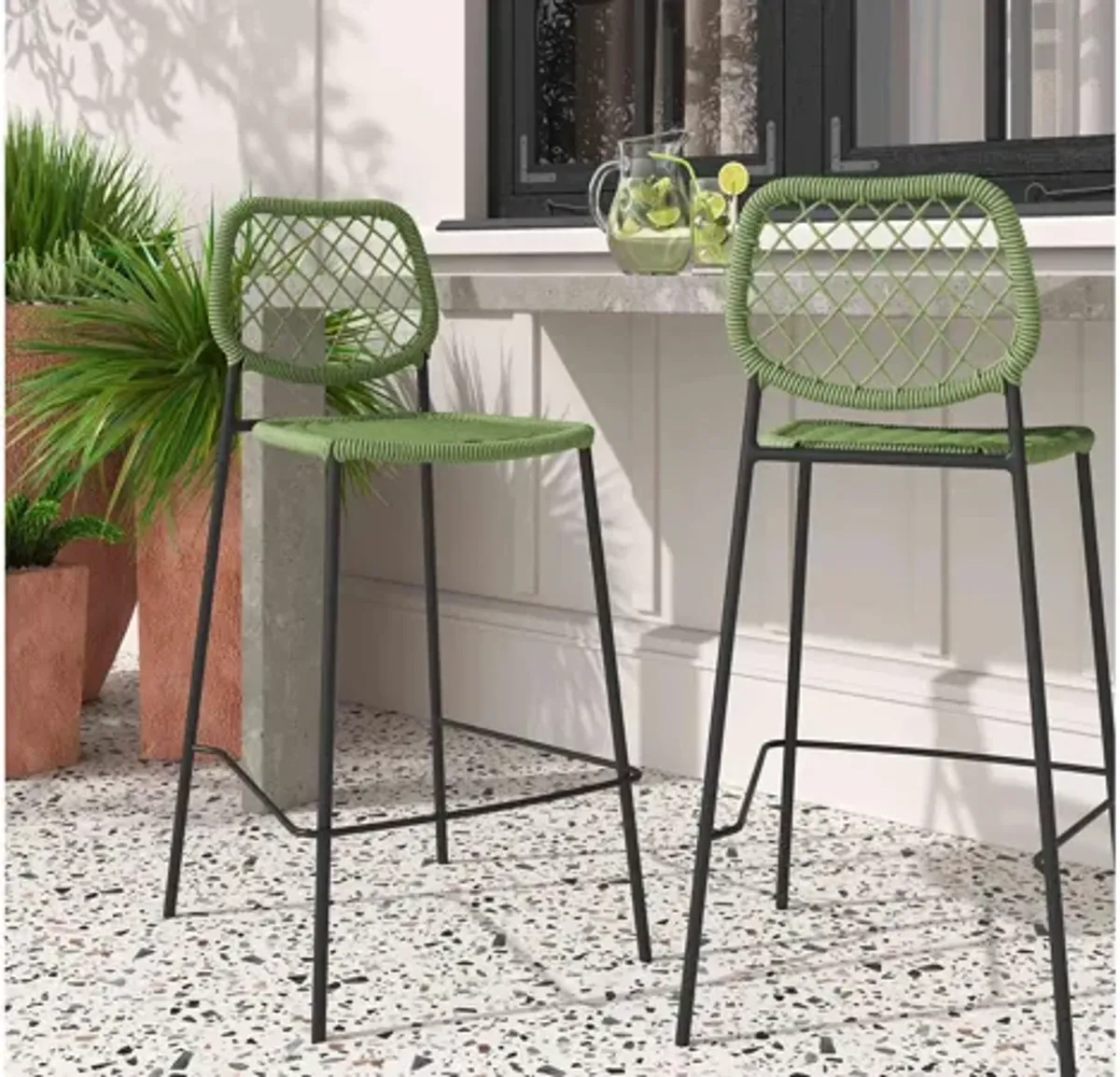 Lucy Outdoor Counter Stool