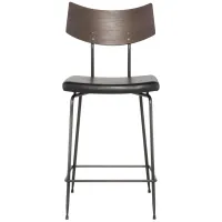 Soli Counter Stool in BLACK by Nuevo