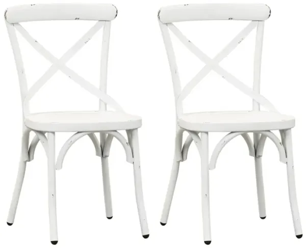 Vintage Series X Back Dining Chair-Set of 2