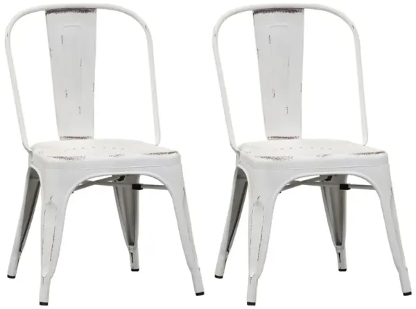 Vintage Series Bow Back Dining Chair-Set of 2