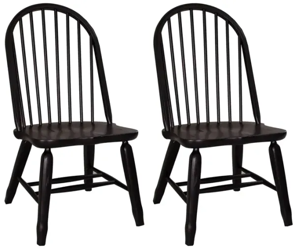 Harrietta Bow Back Dining Chair-Set of 2