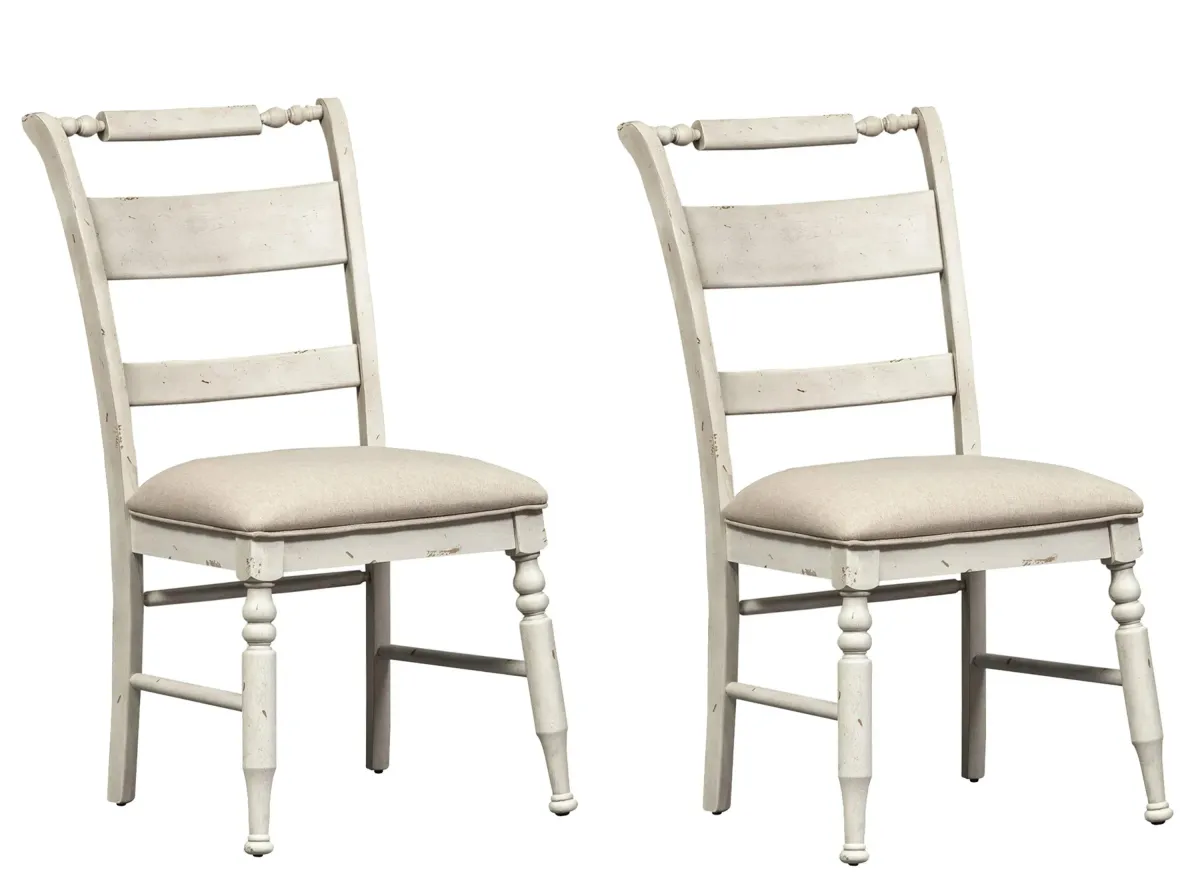 Heywood Slat Back Dining Chair-Set of 2