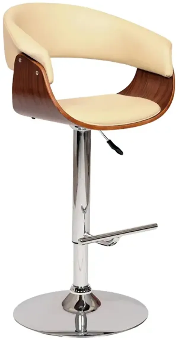 Paris Adjustable-Height Swivel Bar Stool
