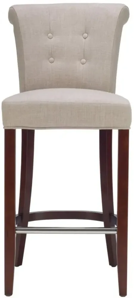 Addo Bar Stool in Taupe by Safavieh