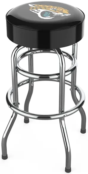 NFL Backless Swivel Bar Stool in Jacksonville Jaguars by Imperial International