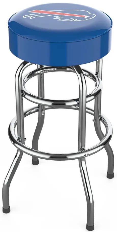 NFL Backless Swivel Bar Stool in Buffalo Bills by Imperial International