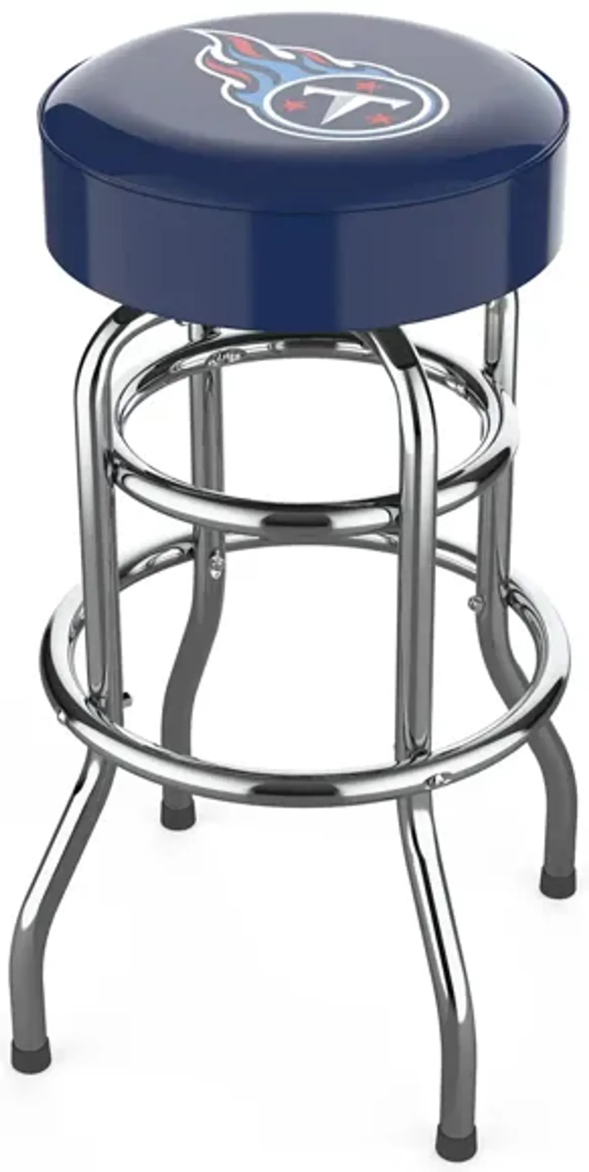 NFL Backless Swivel Bar Stool in Tennessee Titans by Imperial International