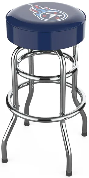 NFL Backless Swivel Bar Stool in Tennessee Titans by Imperial International