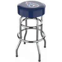NFL Backless Swivel Bar Stool in Tennessee Titans by Imperial International