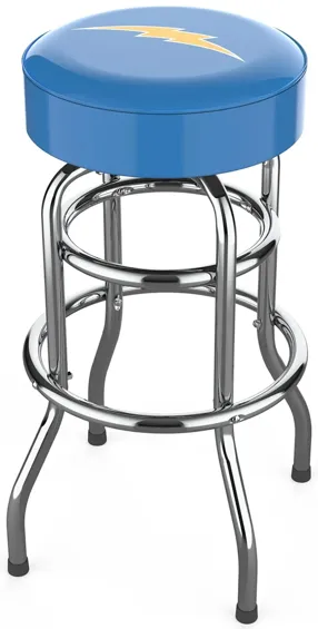 NFL Backless Swivel Bar Stool in LA Chargers by Imperial International