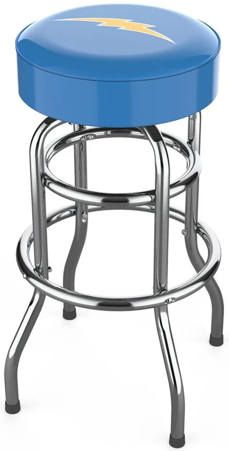 NFL Backless Swivel Bar Stool in LA Chargers by Imperial International